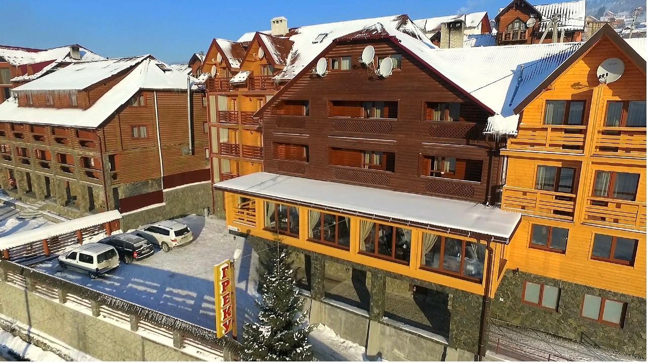 Greku Hotel Bukovel Eksteriør billede